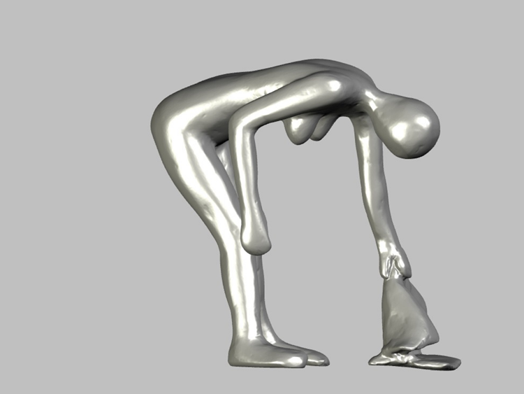 Jonathan Thomson Art | Sculpture | Metal | Studies from the human body